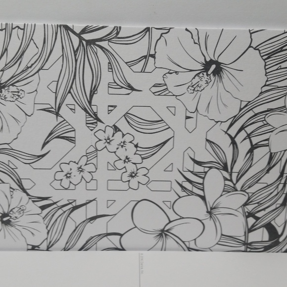 Adult Coloring Color Your Own Postcard Flowers - Picture 4 of 9